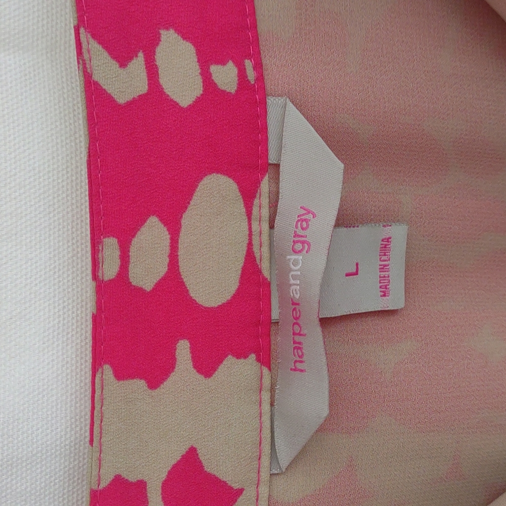 Harper and Gray hot pink skirt, large - Picture 4 of 4